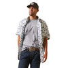 Ariat Men's Neymar Hawaii Palm Tress Short Sleeve Shirt 