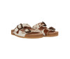 Myra Women's Restful Spotted Hairon Cowhide Sandals 