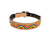 Myra Bonjour Hand Beaded Southwest Dog Collar 