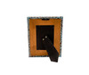 MYRA BAGS Myra Bags Hemlock Turquoise Tooled Leather 8" x 10" Picture Frame 
