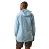 Ariat Women's Rebar CottonStrong Hooded T Shirt Clear Sky Blue