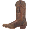 Laredo Men's Lexington Snip Toe Snake Print Leather Western Cowboy Boot 