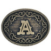 Montana Silversmiths Filigree Initial A Western Belt Buckle