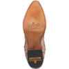 DAN POST Dan Post Men's Sand Sturgis Python Snip Toe Western Leather Boot 