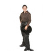  ROYAL HIGHNESS Royal Highness Women's Full Grain Roughout Western Chaps Black  