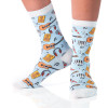 Yo Sox Women's Musician Light Blue Crew Socks 