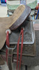 HR SADDLES AND TACK HR Cowhorse Roughout Saddle Hud Roberts Signature Series 16" 
