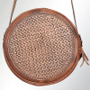 American Darling Hand Tooled Leather Western Canteen Bag 