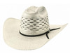 BULLHIDE Bullhide BPR Ridepass 25X Cattleman Straw Western Cowboy Hat 