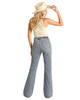 ROCK & ROLL COWGIRL Rock & Roll Denim Panhandle Slim Women's Smile Pocket High Rise Trouser Jean 