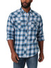 Men's Retro Blue Flannel 112330473