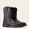 Mens Sierra Shock Shield Black Work Boot