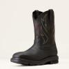 Ariat Black Sierra Shock Shield Wide Square Toe Men's Work Boot