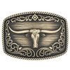 Longhorn Legend Heritage Attitude Buckle (A973C)