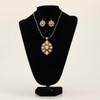 M & F Blazin Roxx Beaded Squash Blossom Set 