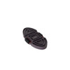 Flexible Rubber Curry Comb Pavement Grey