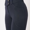 Horze Bella Womens Knee Patch Breeches Dark Navy