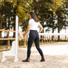 Horze Bella Womens Knee Patch Breeches Dark Navy