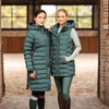 HORZE B Vertigo Celeste Womens' Waterproof Vest Jungle Green 