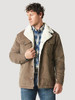 Men's Western Sherpa Lined Wrangler Jacket in Chocolate Chip (112335738) 