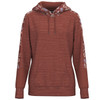 Women's Canyon Marsala with Floral Print Hoody (HH1199OR) 