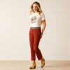 Women's High Rise Jazmine Kick Flare Jean Brick