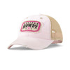 Women's Howdy Embroidered Patch Logo Cap Light Pink