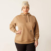 Women's Rebar Khaki Skill Set 1/2 Zip Hoodie