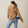 Women's Rebar Khaki Skill Set 1/2 Zip Hoodie