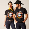 Unisex Black Sendero Winking Skull T-Shirt (10047839)