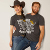 Unisex Charcoal Heather Sendero King Cow T-Shirt (10047840)