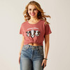 Women's Red Clay Heather Herd That T-Shirt