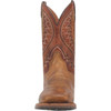 Dan Post Men's Brown Dugan Bison Leather Cowboy Boot