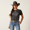 Women's Charcoal Heather Desert Diamond T-Shirt 