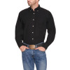 Ariat Men's Black Wrinkle Free Solid Classic Fit Shirt