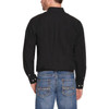 Ariat Men's Black Wrinkle Free Solid Classic Fit Shirt