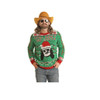 Men's Dale Brisby Ugly Christmas Sweater Green (BU32T02958)