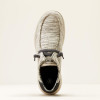Men's Hilo Stretch Lace Shoes Heathered White/ Dark Denim
