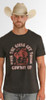 PANHANDLE SLIM Men's Cow Boy Graphic Tee Black 