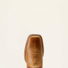 Ariat Pearl/Burnished Chestnut Square Toe Western Women's Boots