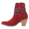 Dan Post Women's Red Dingo Bandido 7" Snip Toe Leather Boot