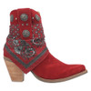 Dan Post Women's Red Dingo Bandida 7" Snip Toe Leather Boot