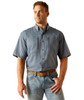 Men's VentTEK Classic Fit Short Sleeve Shirt Newsboy Blue (10048844)