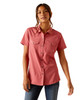 Women's Western VENTEK Shirt Slate Rose