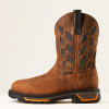 Men's Ariat Big Rig Tread VentTEK Composite Toe Work Boots - Earth/Graphite