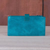 Montana West Trinity Ranch Turquoise Floral Tooled Bi-Fold Leather Wallet