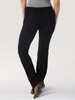Wrangler Women's Black Essential Bootcut Cotton Jean