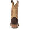 Double H Men's Tan Graham Steel Toe Bison Square Toe Western Boot