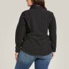 Ariat Women's Black Real Softshell Polyester Jacket