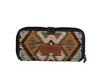 Myra Bags Women's Dolly Sun Trail Rug & Leather Wallet